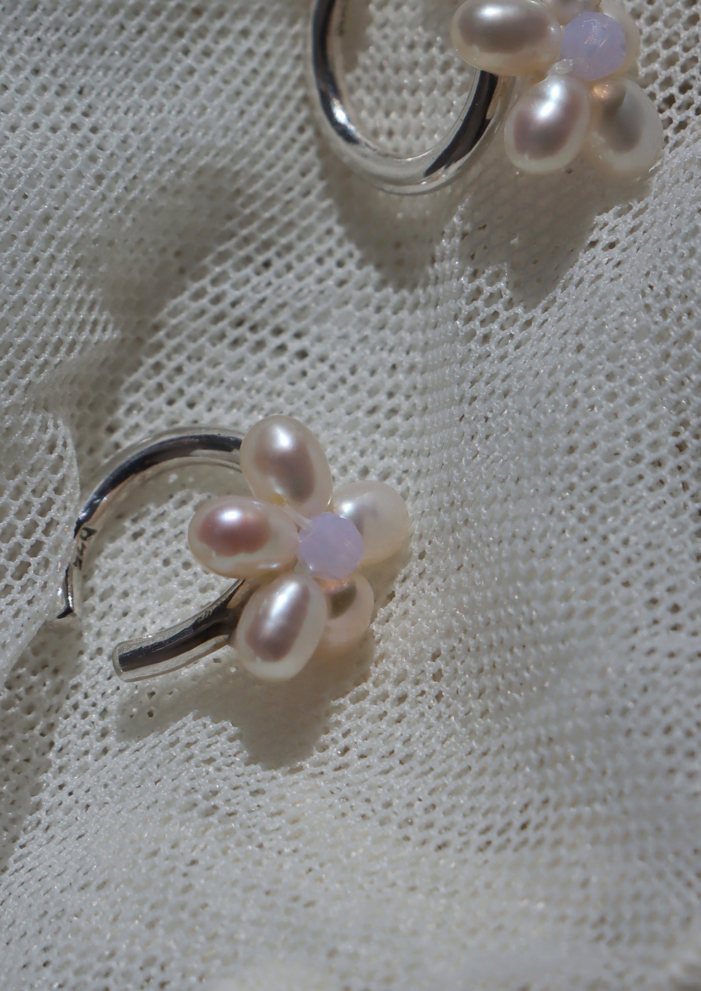 (Earcuff-small) Lavender Latte