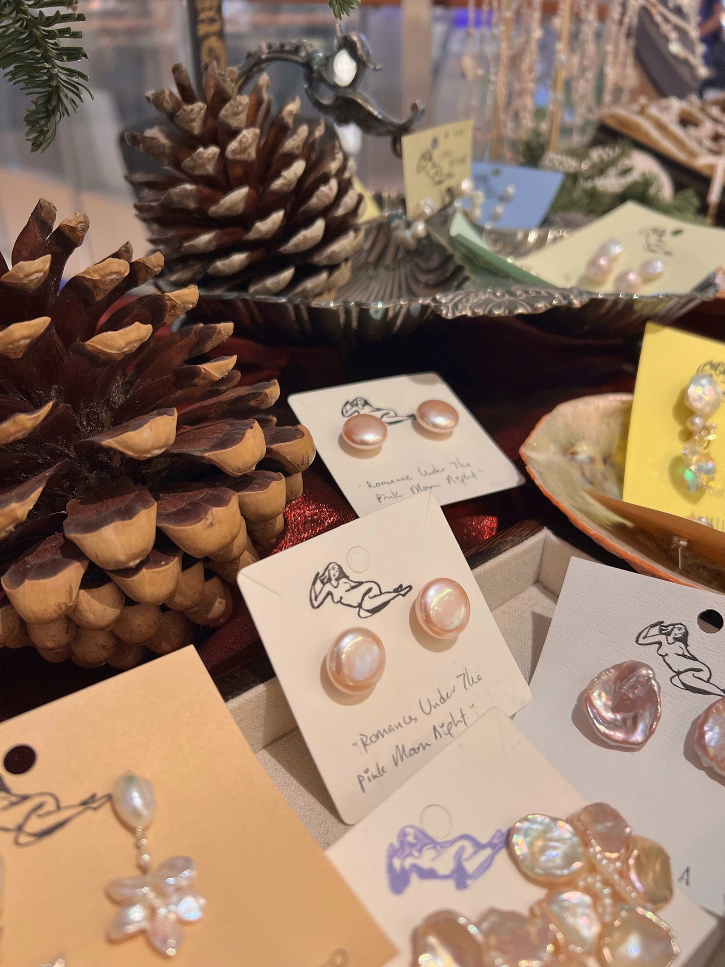 Romance Under The Pink Moon Night