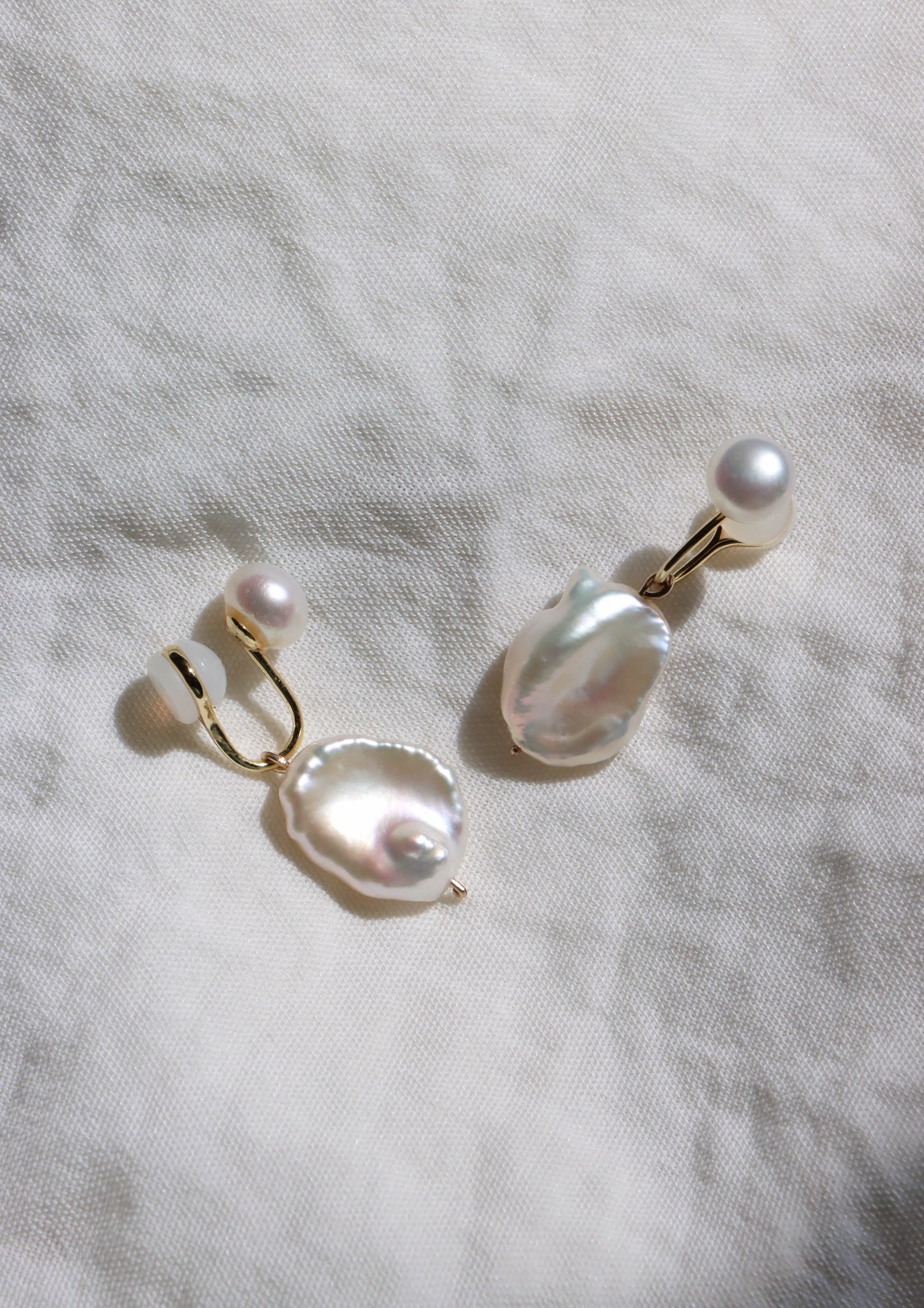 Rose Petals (Ear Clip On)