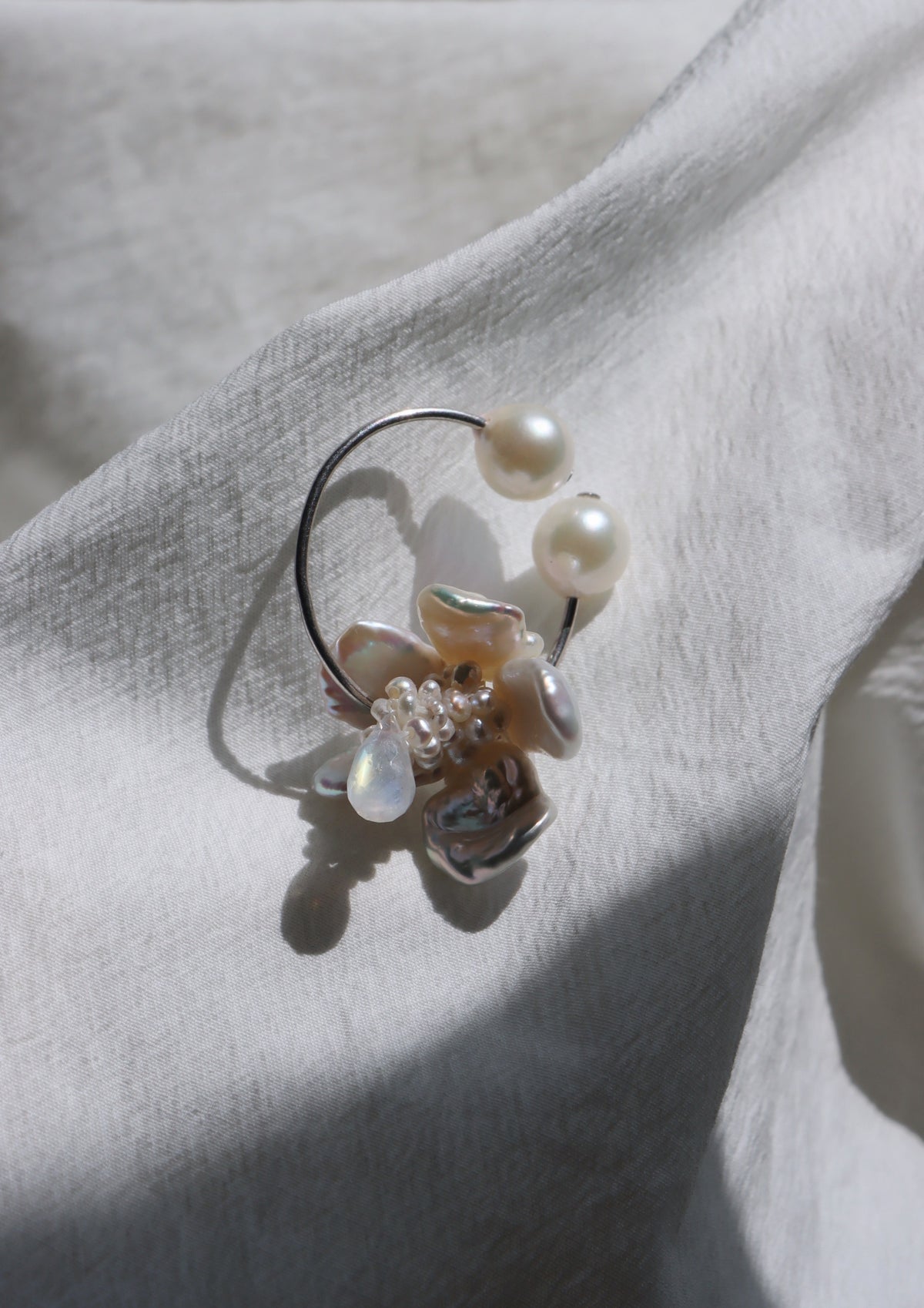Hibiscus In Pearls