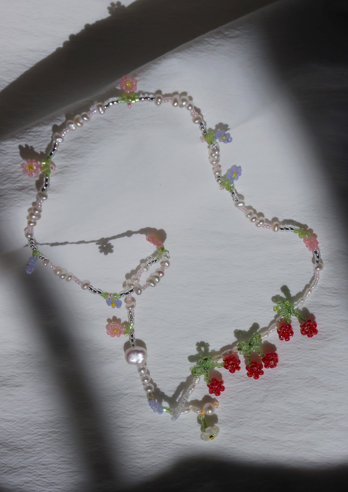 Poetry of Wild Red Cherries