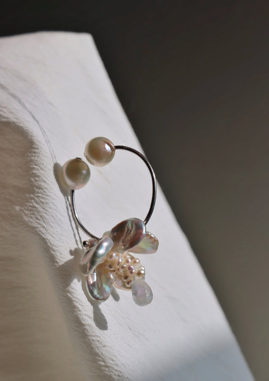 Hibiscus In Pearls