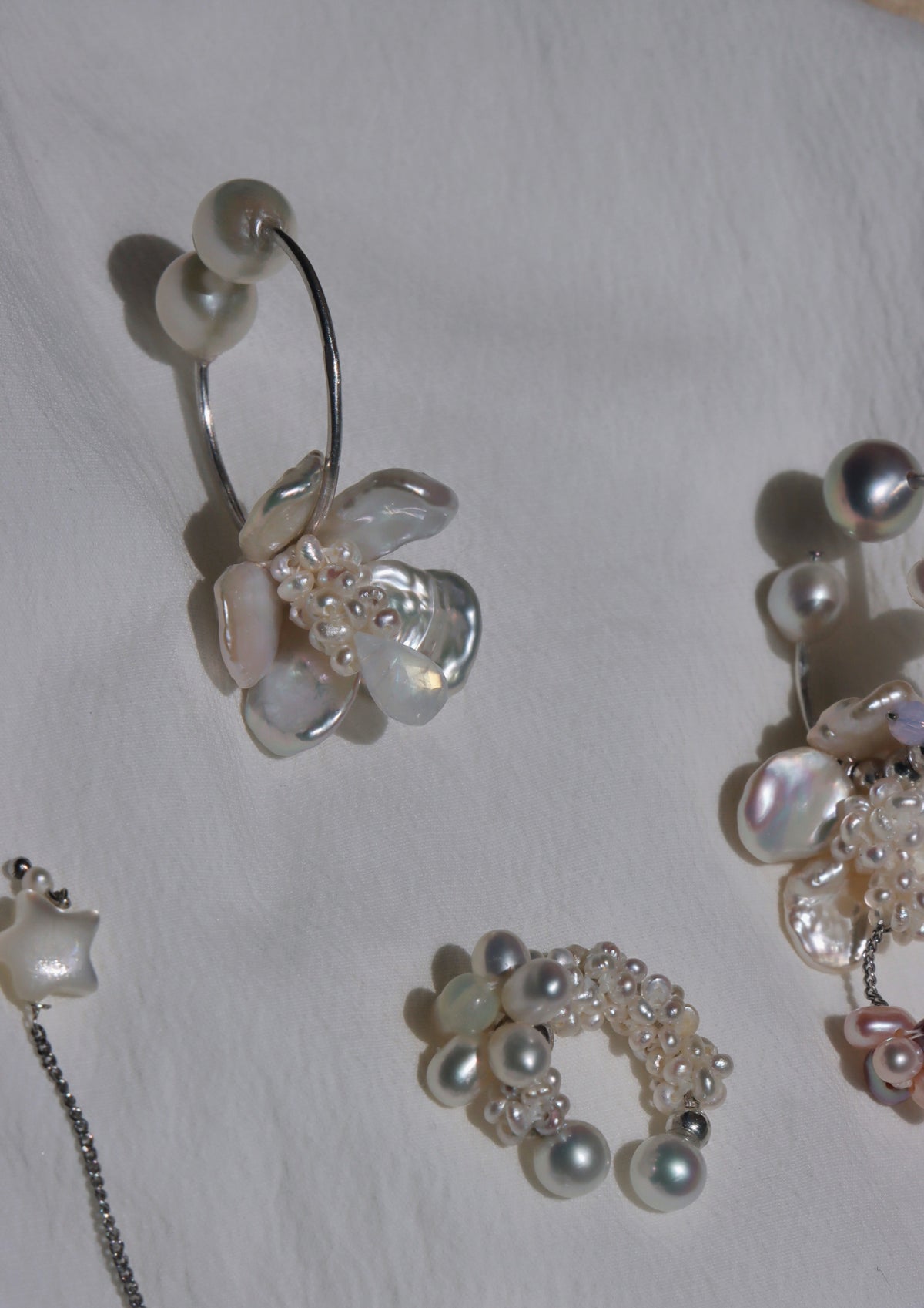 Hibiscus In Pearls