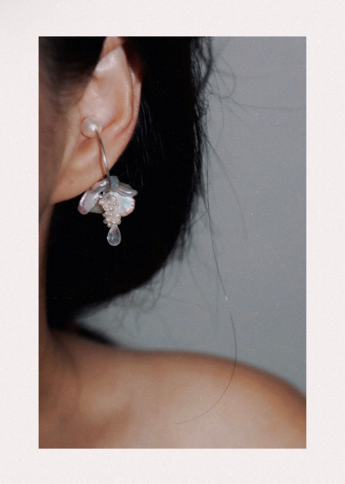 Hibiscus In Pearls