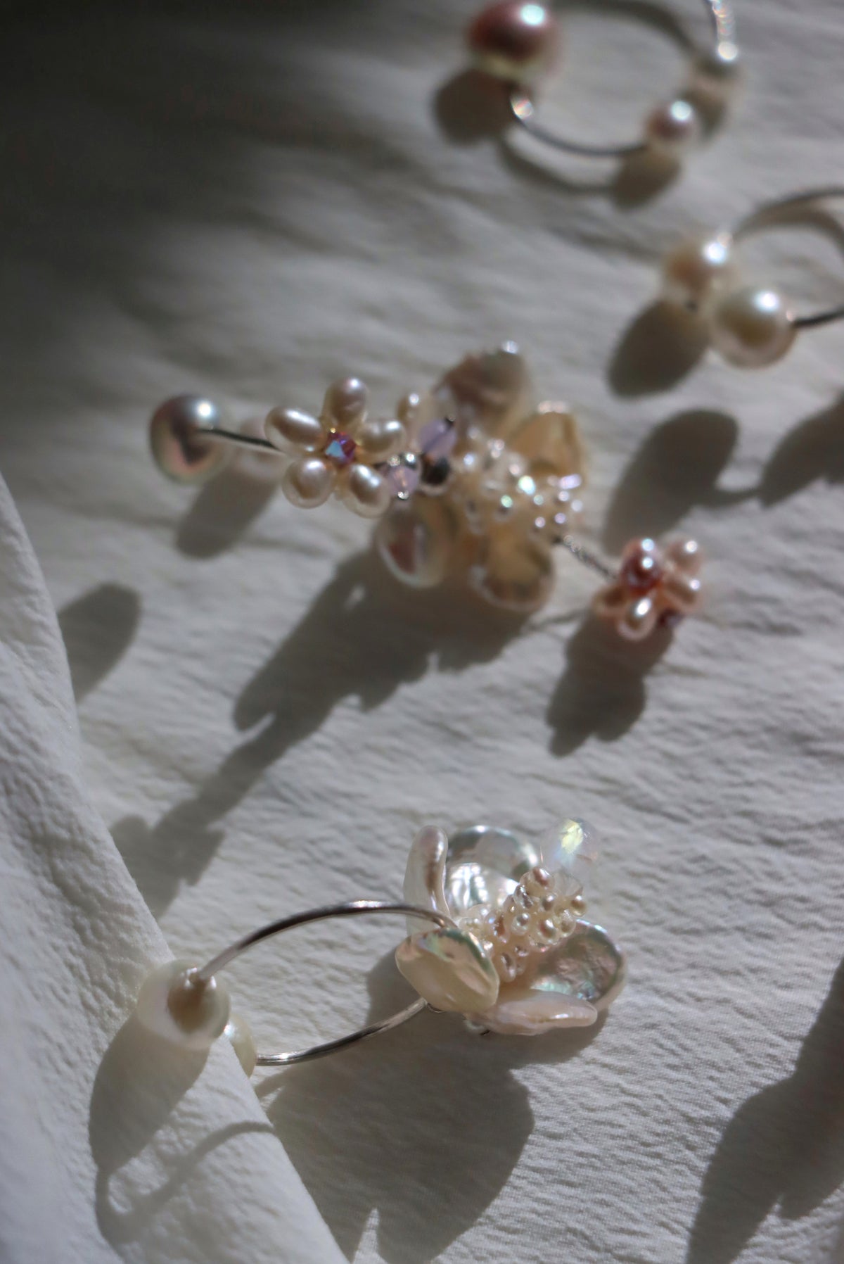 Hibiscus In Pearls