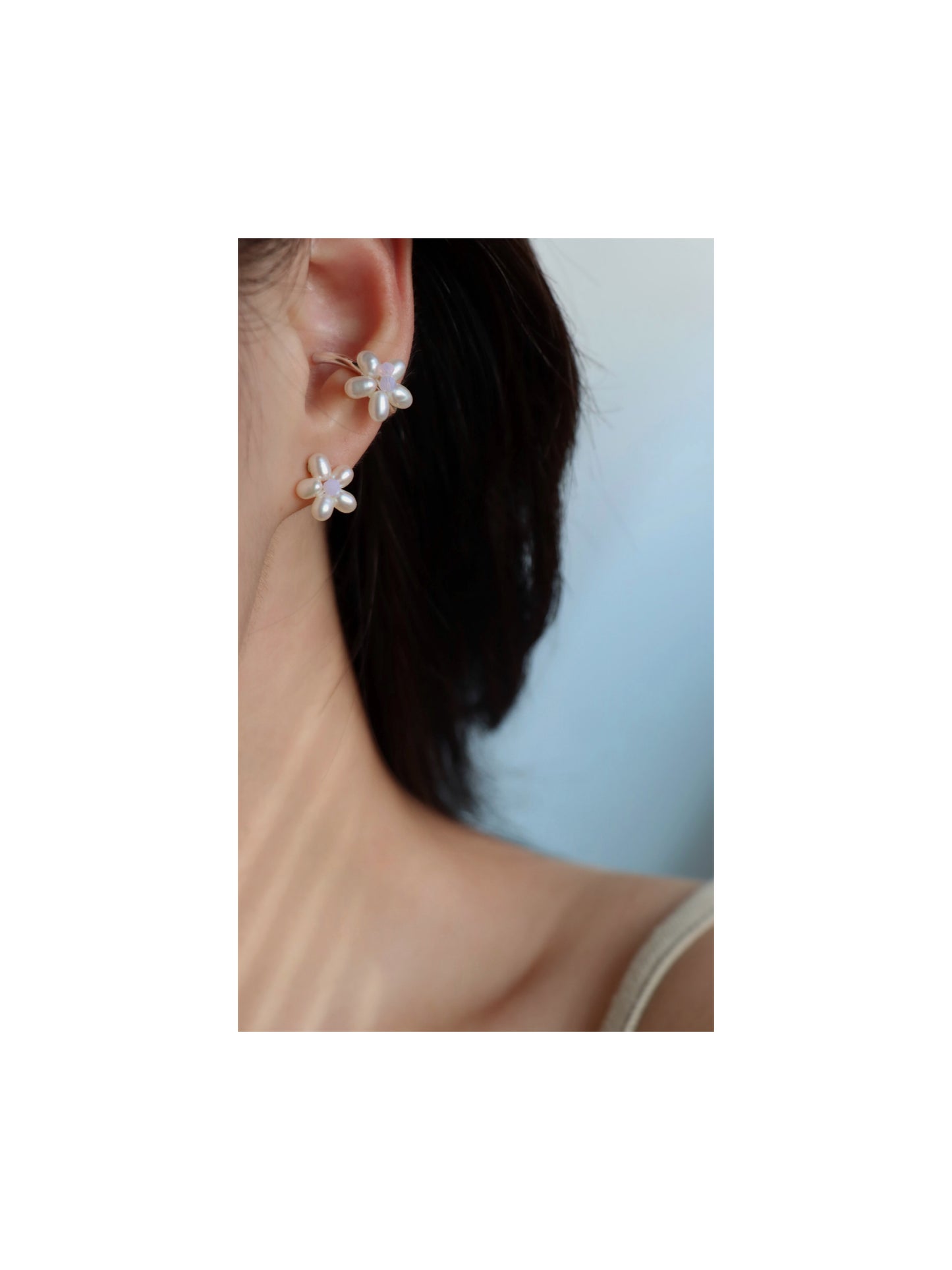 ( Earcuff) Lavender Latte
