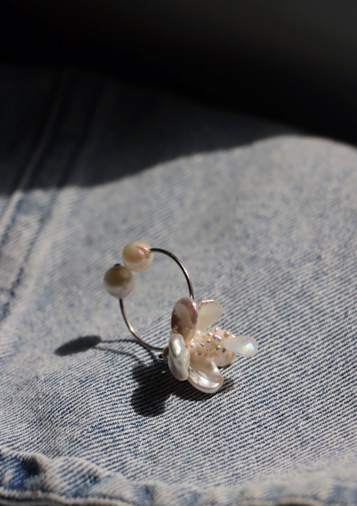 Hibiscus In Pearls